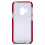 Wholesale Galaxy S9 Mesh Armor Hybrid Case (Red)